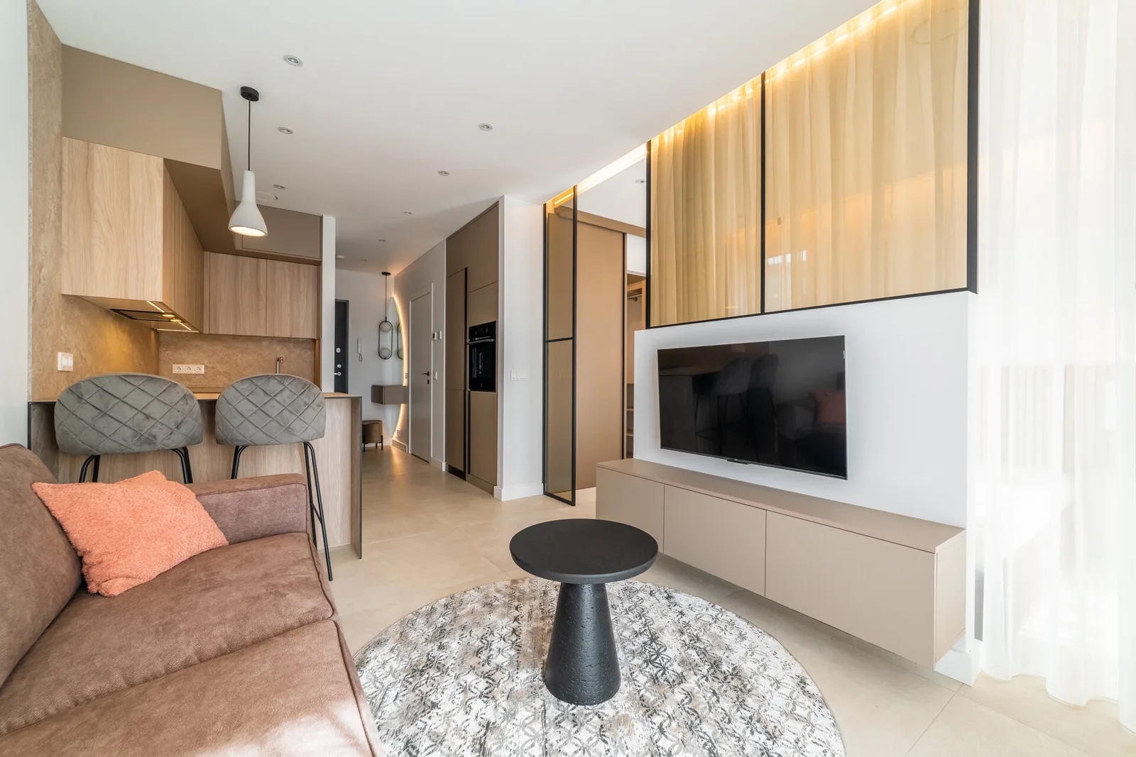 Full apartment designed and built in-house